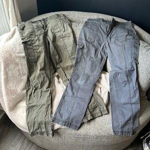 2 Pair Women’s Cargo Pants